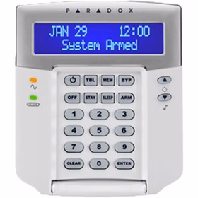 دزدگیر پارادوکس مدل PARADOX SP6000 با کیپد K32LX بدون ریموت