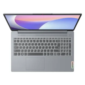 لپ‌تاپ لنوو مدل IdeaPad Slim 3 15IRH8 با پردازنده Intel Core i5-13420H، رم LPDDR5 با ظرفیت 8GB و فرکانس 4800MHz، حافظه SSD با ظرفیت 512GB، نمایشگر 15.6 اینچ با پنل TN