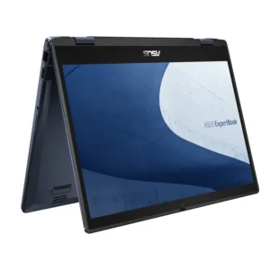 لپ‌تاپ ایسوس مدل Expertbook B3 Flip B3402FBA-EC0971 با پردازنده Intel Core i7-1255U، رم DDR4 با ظرفیت 16GB و فرکانس 3200MHz، حافظه SSD با ظرفیت 512GB، نمایشگر لمسی 15.6 اینچ با پنل IPS